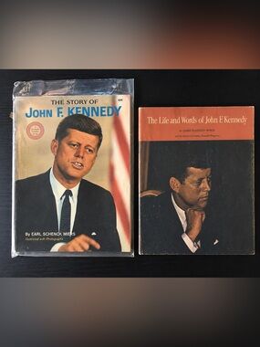 Vintage John F. Kennedy Book & Magazine JFK Memorabilia Collection 60s Political
